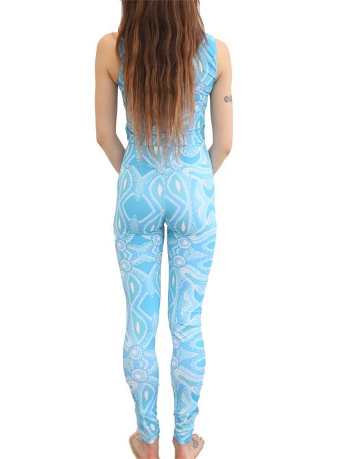 set top e leggins sartoriale con stampa medusa La Dolce Vista x Mané Capri | SETSPORTAZZURRO